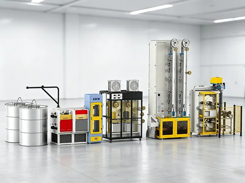 Máy dây tròn PV năng lượng mặt trời mới được sử dụng ở đâu